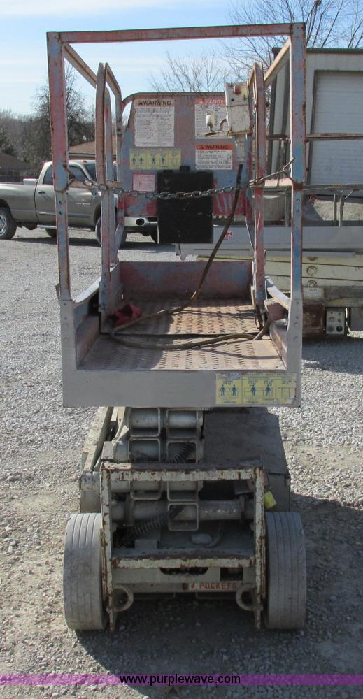 image for item F4851 Mec 193ZES scissor lift