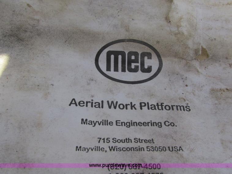 image for item F4851 Mec 193ZES scissor lift