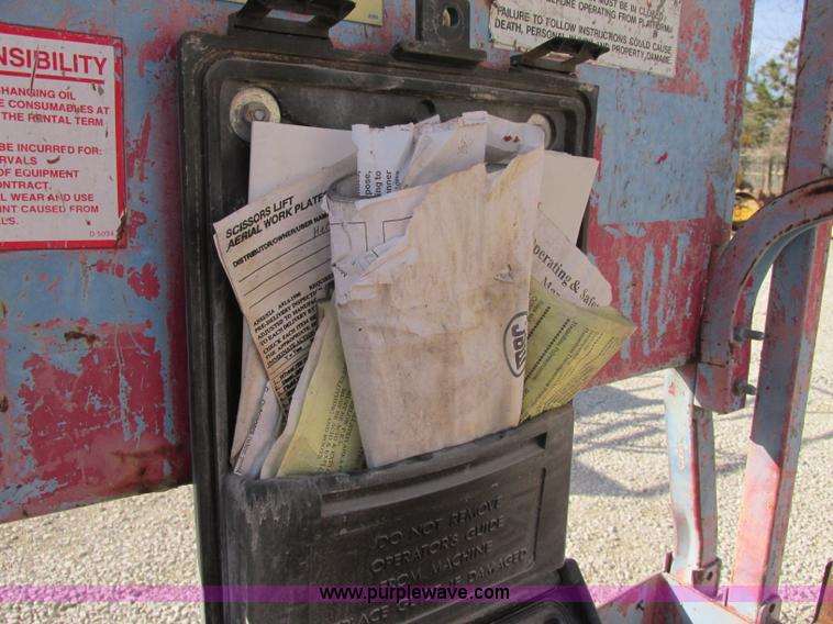 image for item F4851 Mec 193ZES scissor lift