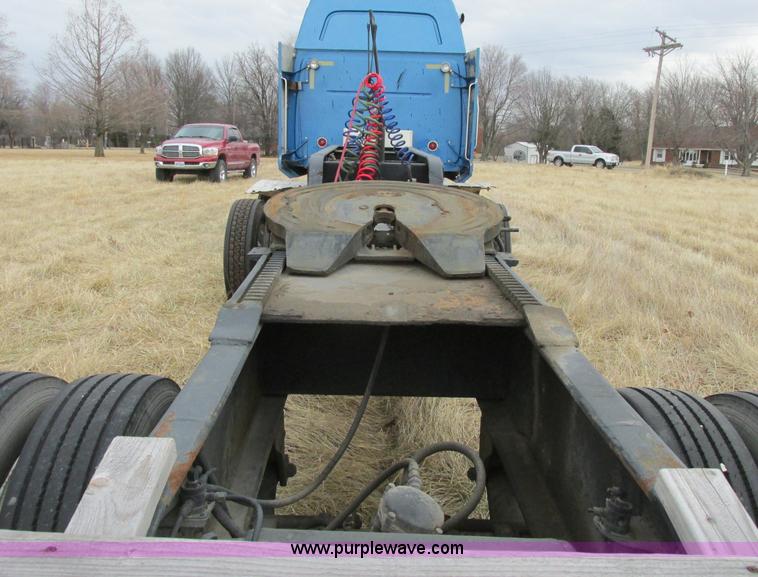 image for item F4855 1980 shop built heavy haul jeep trailer