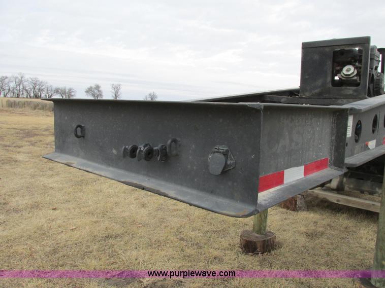 image for item F4857 2001 Fontaine TL50NEB triple axle trailer with stinger