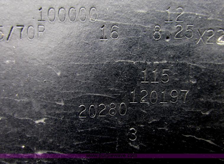 image for item F4857 2001 Fontaine TL50NEB triple axle trailer with stinger