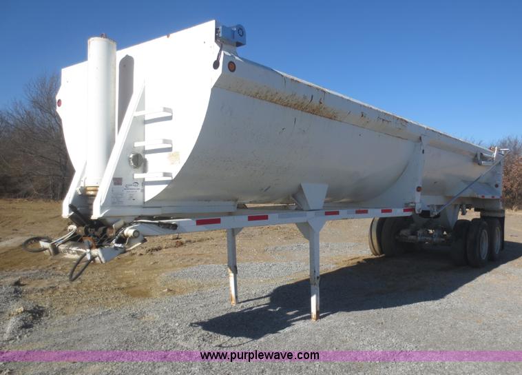 image for item F6648 2000 CPS 32' end dump trailer