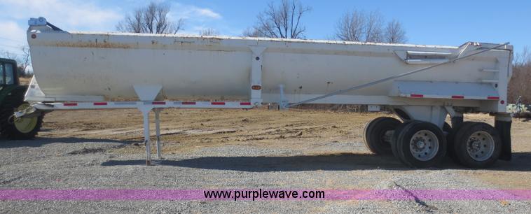 image for item F6648 2000 CPS 32' end dump trailer