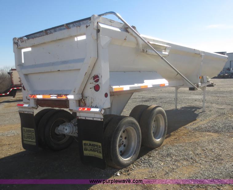 image for item F6648 2000 CPS 32' end dump trailer