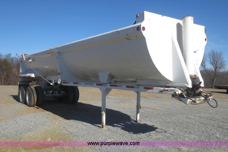 image for item F6648 2000 CPS 32' end dump trailer