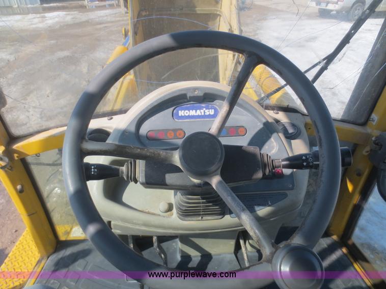 image for item F6753 2003 Komatsu 150 utility backhoe