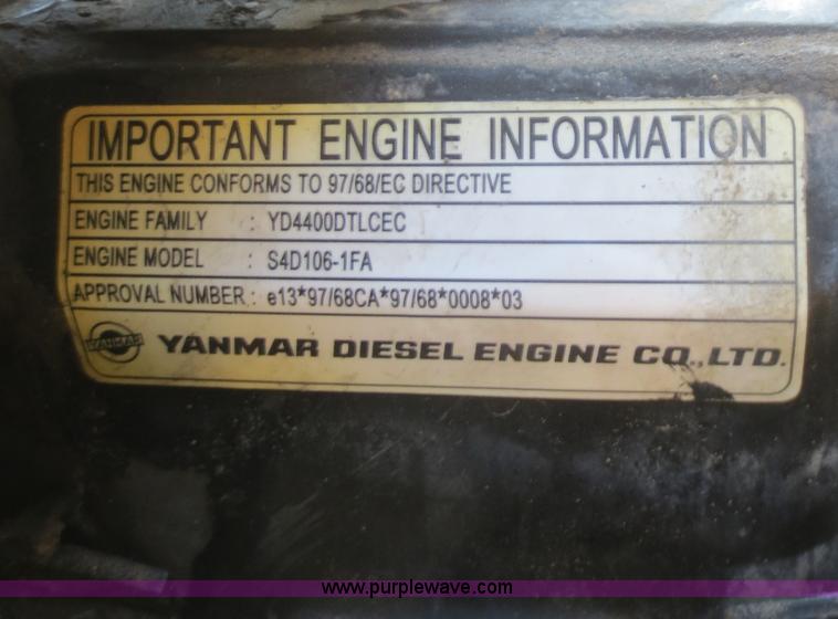 image for item F6753 2003 Komatsu 150 utility backhoe