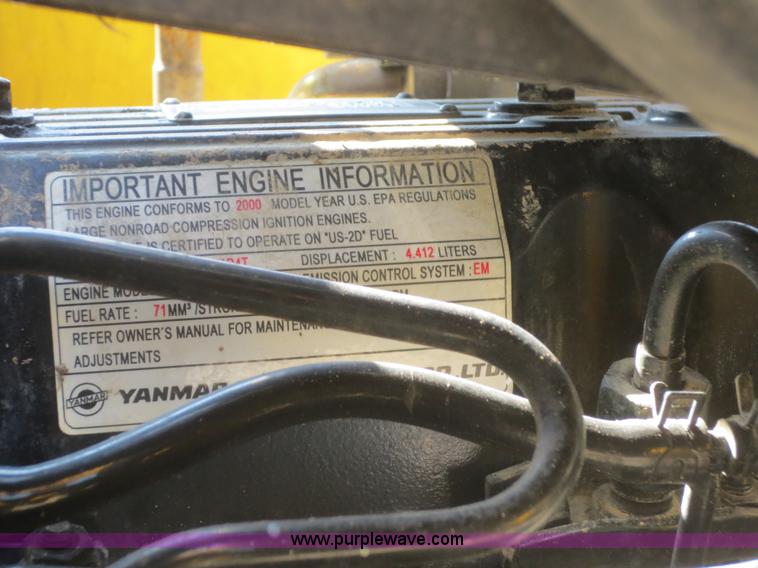 image for item F6753 2003 Komatsu 150 utility backhoe