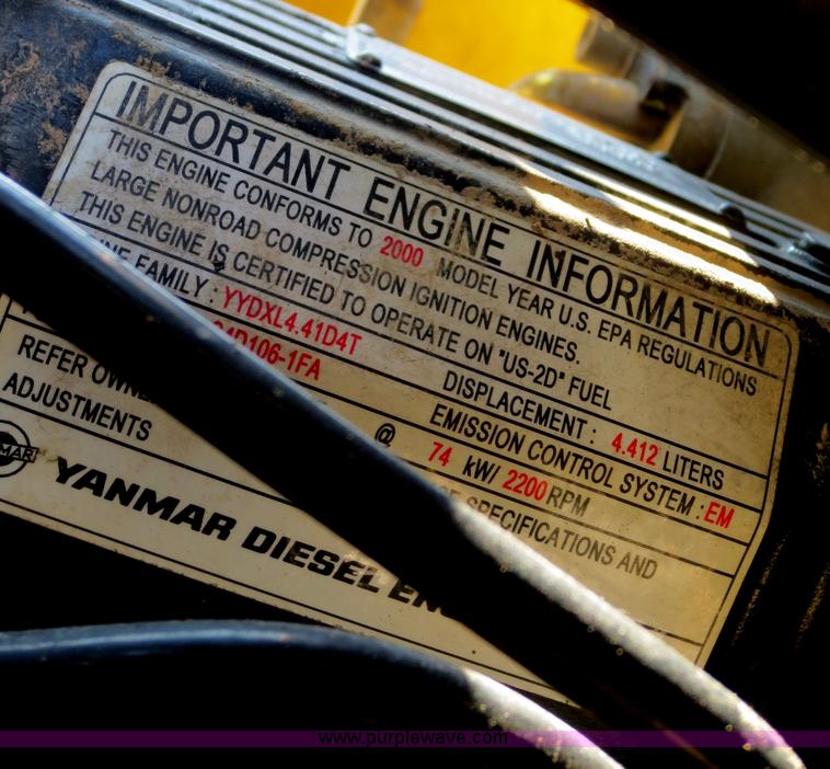 image for item F6753 2003 Komatsu 150 utility backhoe