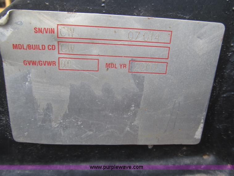 image for item F7231 2007 Rayco C87FM XP Super Crawler brush cutter