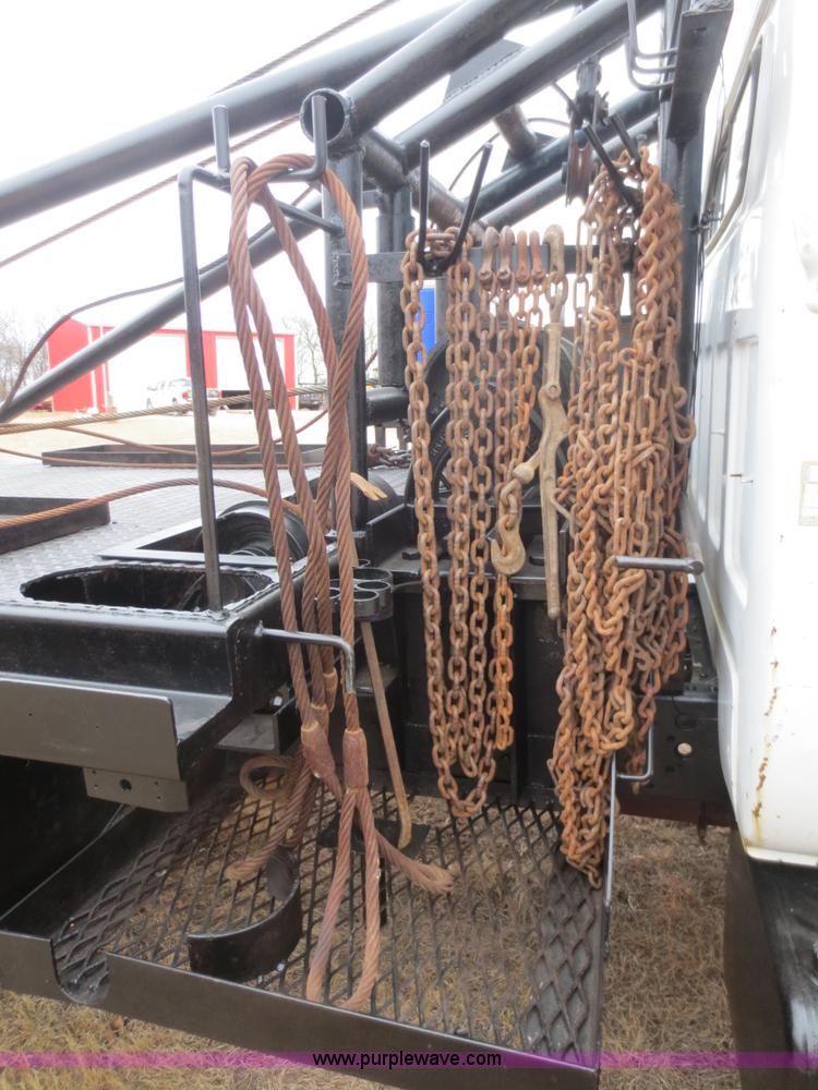 image for item F8140 1984 GMC TopKick winch truck