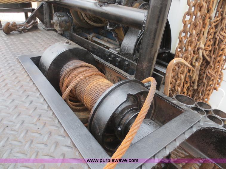 image for item F8140 1984 GMC TopKick winch truck