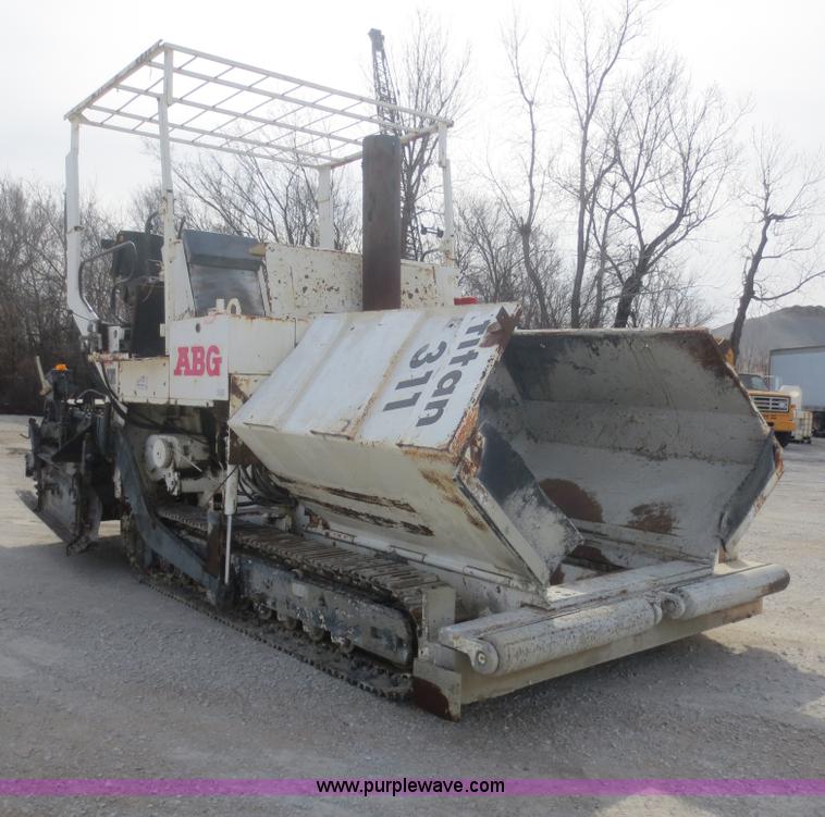 image for item F8150 ABG-Werke Titan 311 paver