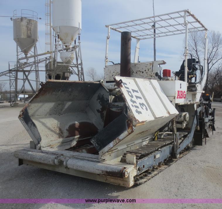 image for item F8150 ABG-Werke Titan 311 paver
