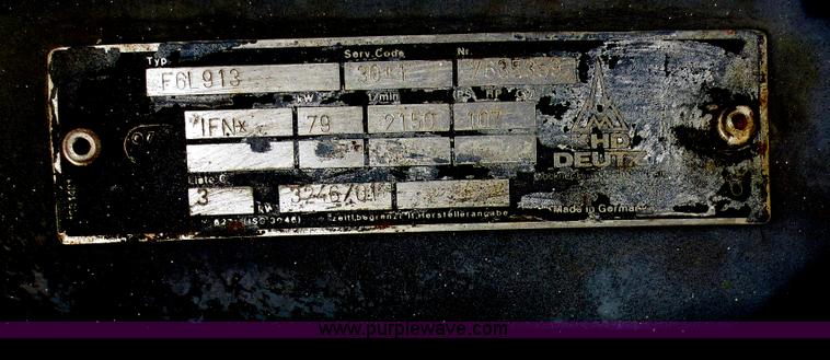 image for item F8150 ABG-Werke Titan 311 paver