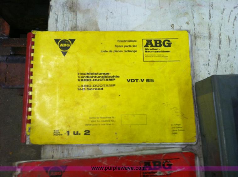 image for item F8150 ABG-Werke Titan 311 paver