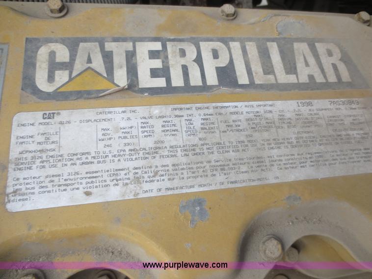 image for item F8172 1999 GMC C7500 service truck