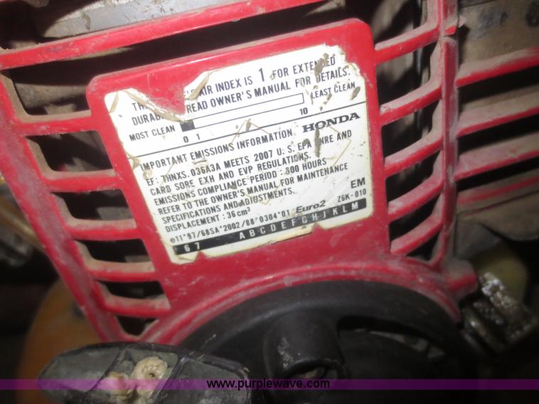 image for item F8173 (2) gas powered concrete vibrators