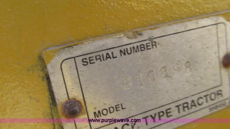 image for item G2220 1972 Caterpillar D7F dozer