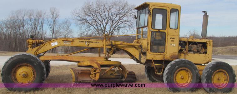 image for item G2221 1960 Caterpillar 112E motor grader