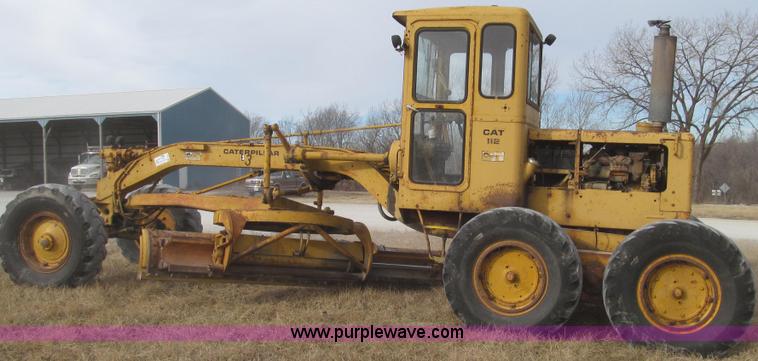 image for item G2221 1960 Caterpillar 112E motor grader