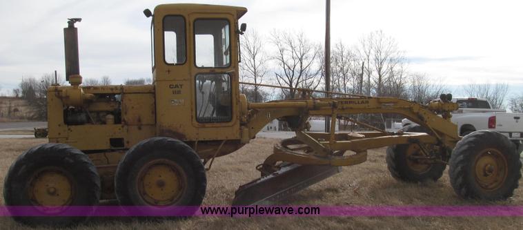 image for item G2221 1960 Caterpillar 112E motor grader