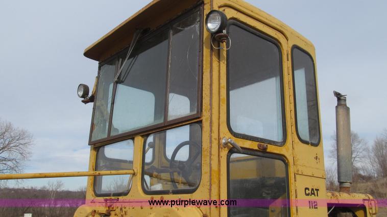 image for item G2221 1960 Caterpillar 112E motor grader