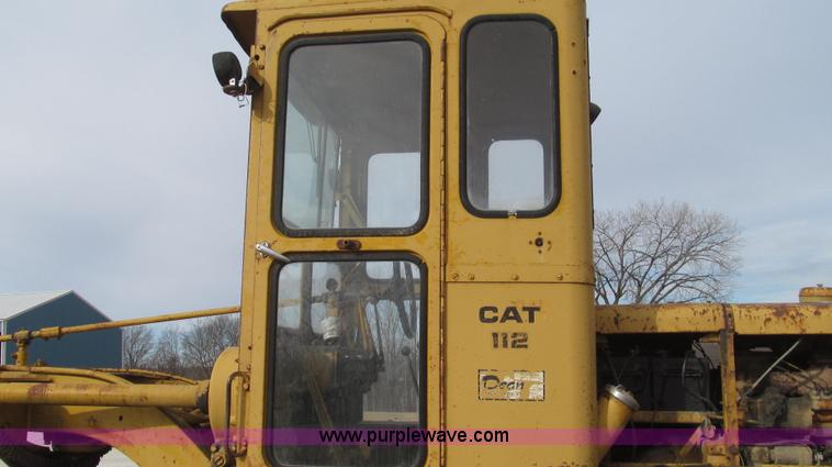 image for item G2221 1960 Caterpillar 112E motor grader