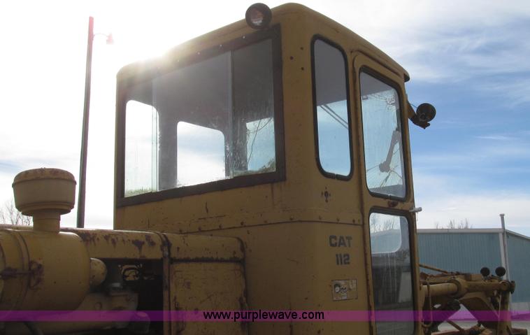 image for item G2221 1960 Caterpillar 112E motor grader