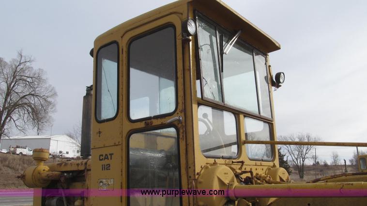 image for item G2221 1960 Caterpillar 112E motor grader