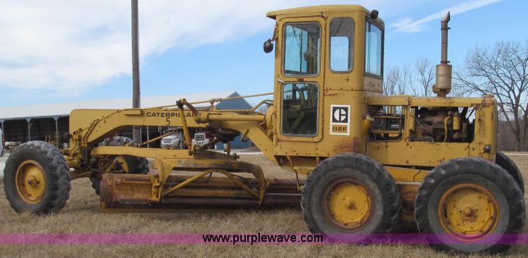 image for item G2222 1973 Caterpillar 112F motor grader
