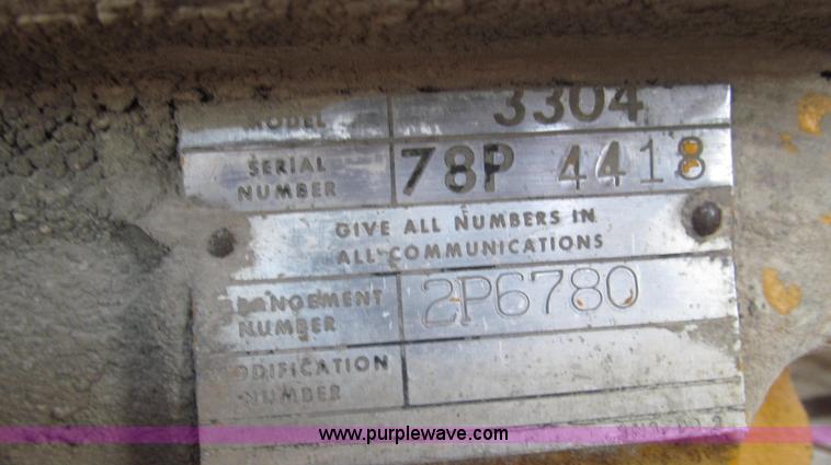 image for item G2222 1973 Caterpillar 112F motor grader