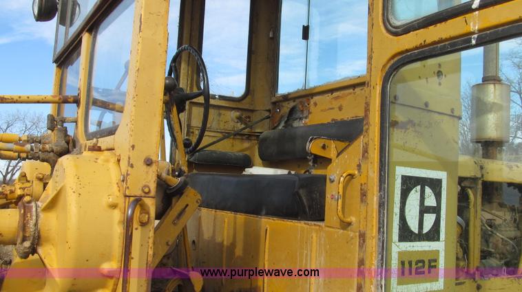 image for item G2222 1973 Caterpillar 112F motor grader