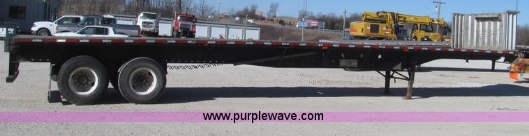 image for item G2237 1996 Transcraft TL2000 Super Beam flatbed trailer