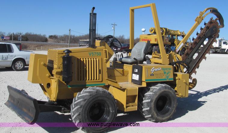image for item G2240 1999 Vermeer V5750 trencher