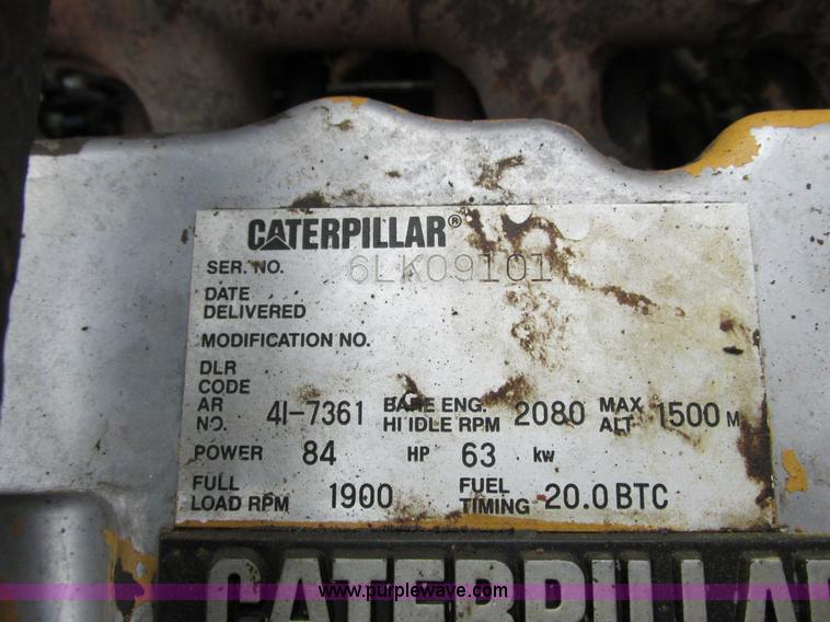 image for item G8893 Caterpillar 312B excavator