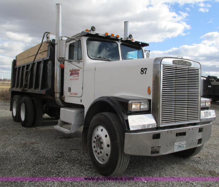 image for item G9370 1987 Freightliner FLC-64T dump truck