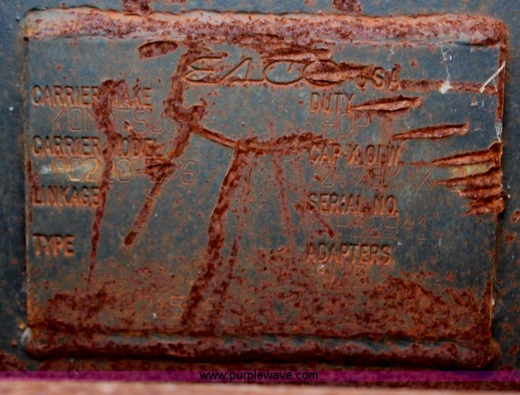 image for item H1388 Esco 24" excavator bucket