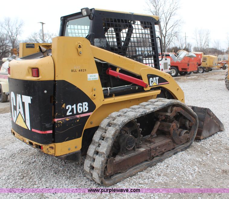 image for item H1393 2006 Caterpillar 216B track skid steer