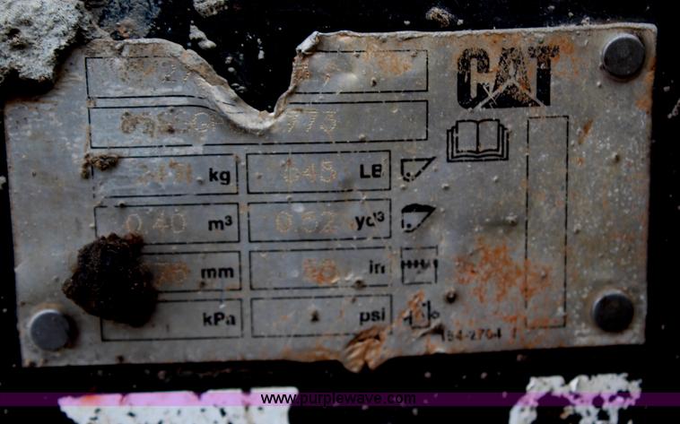 image for item H1393 2006 Caterpillar 216B track skid steer