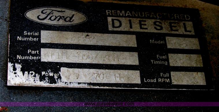 image for item H7743 1991 Ford L8000 dump truck