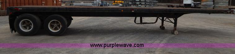 image for item I1221 1965 Trailmobile flatbed trailer