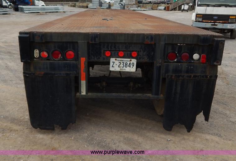 image for item I1221 1965 Trailmobile flatbed trailer