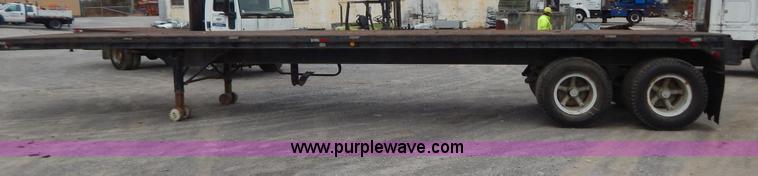 image for item I1221 1965 Trailmobile flatbed trailer