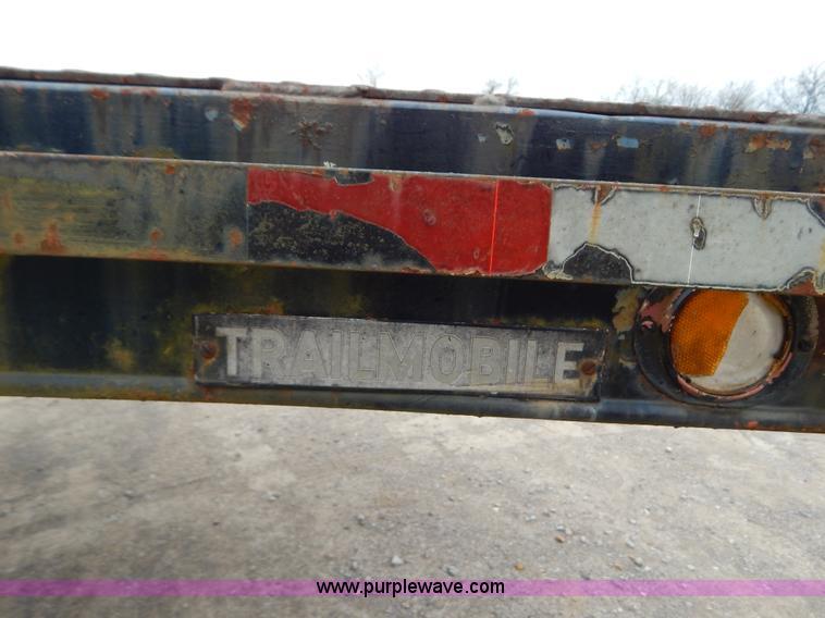 image for item I1221 1965 Trailmobile flatbed trailer