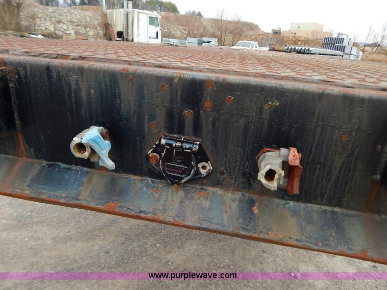 image for item I1221 1965 Trailmobile flatbed trailer