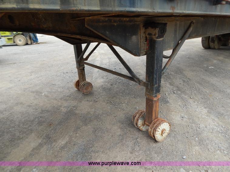 image for item I1221 1965 Trailmobile flatbed trailer