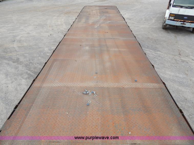 image for item I1221 1965 Trailmobile flatbed trailer