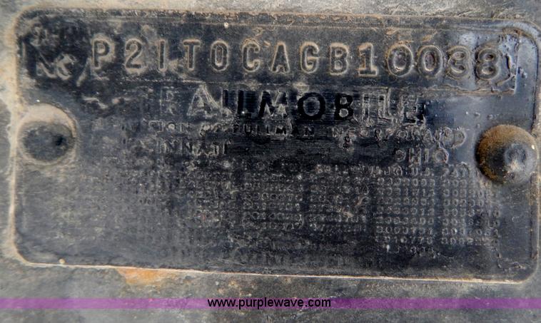 image for item I1221 1965 Trailmobile flatbed trailer